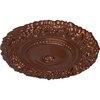 Ekena Millwork Marseille Ceiling Medallion (Fits Canopies up to 7 3/8"), Hand-Painted Copper Penny, 21"OD x 2"P CM21MACPS